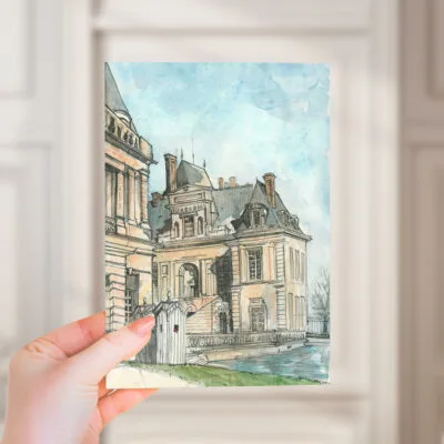 Carte Château étang aux carpes