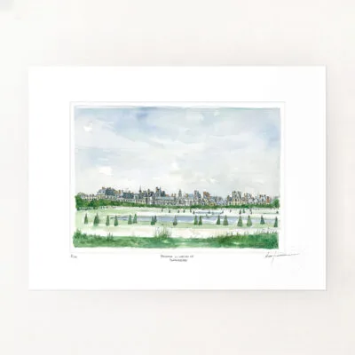 Reproduction Panorama du Château