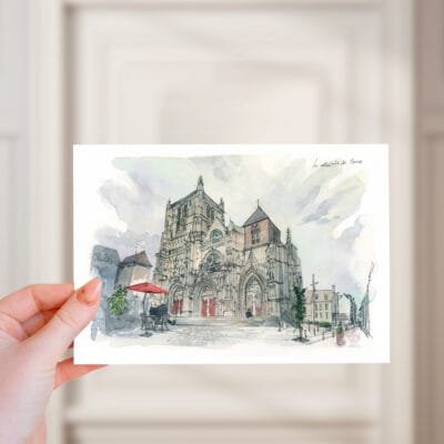 Carte A5 Cathédrale Saint-Étienne de Meaux