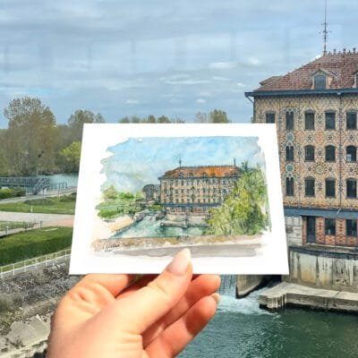 Carte A6 Chocolaterie Menier de Noisiel