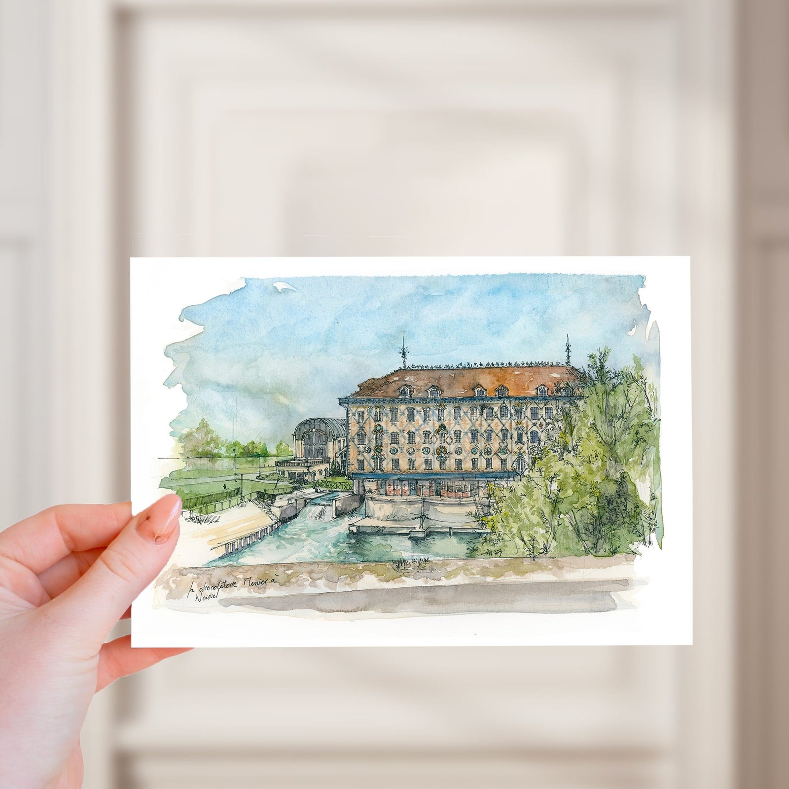 Carte A5 Chocolaterie Menier de Noisiel